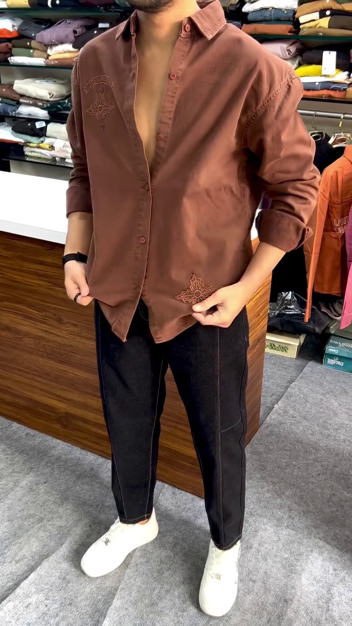 Brown Casual Shirt – Timeless Style, Effortless Confidence