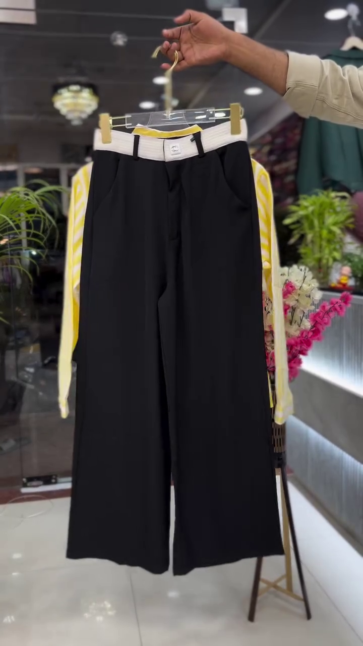 Women’s Striped Cotton Shirt Style Top with Peplum Drape Design – Fresh, Feminine & Flattering