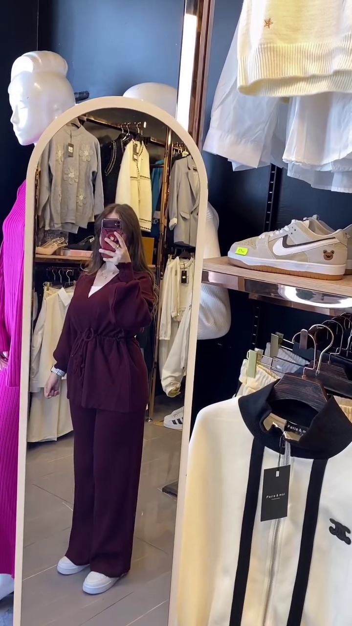 less Elegance: Deep Plum Co-Ord Perfection