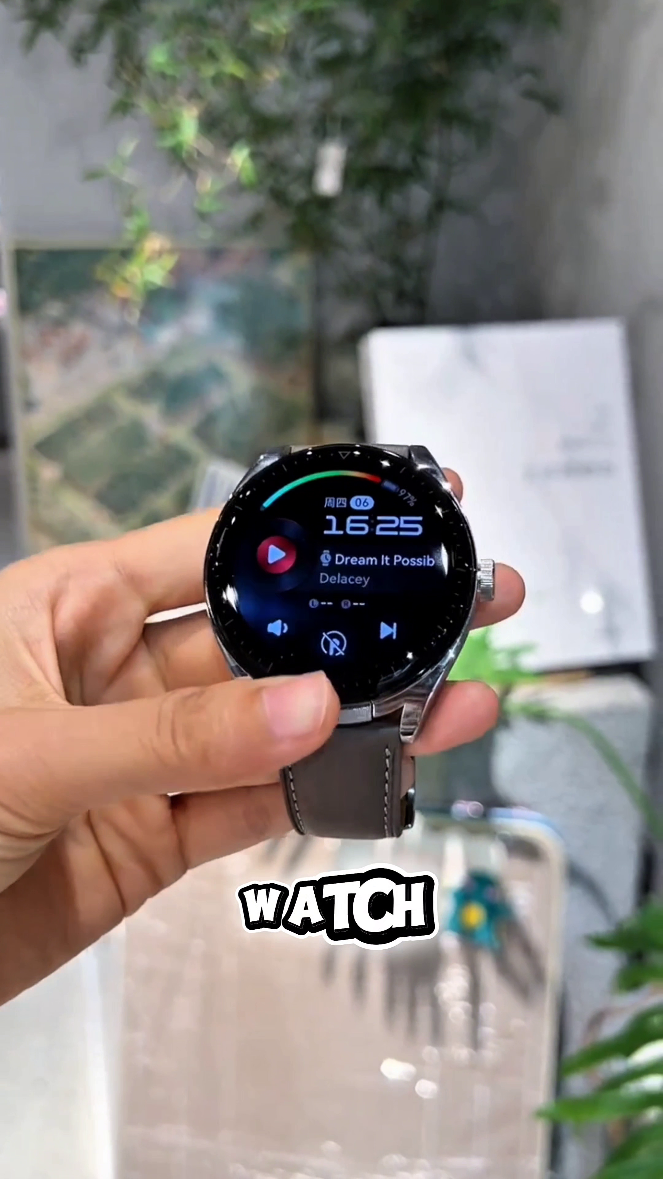 Smart Innovation on Your Wrist: Huawei Watch with Integrated Earbuds