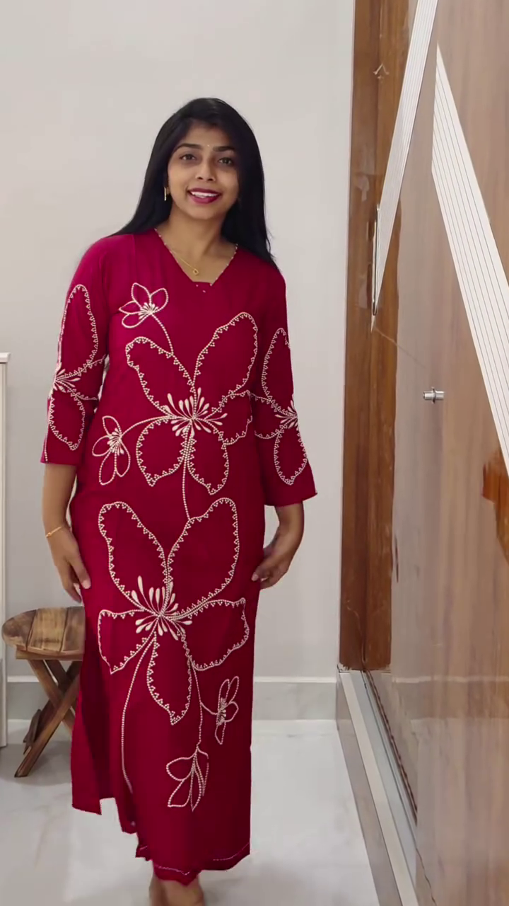 Classic Sophistication: Black Rayon Kurta Pant Set