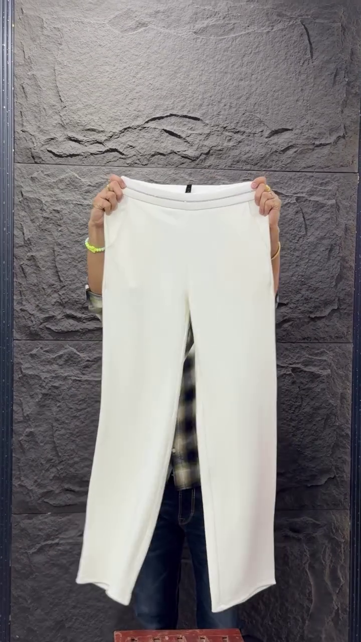 Fresh & Playful: Lime Green Gingham Cotton Top with Matching Trousers