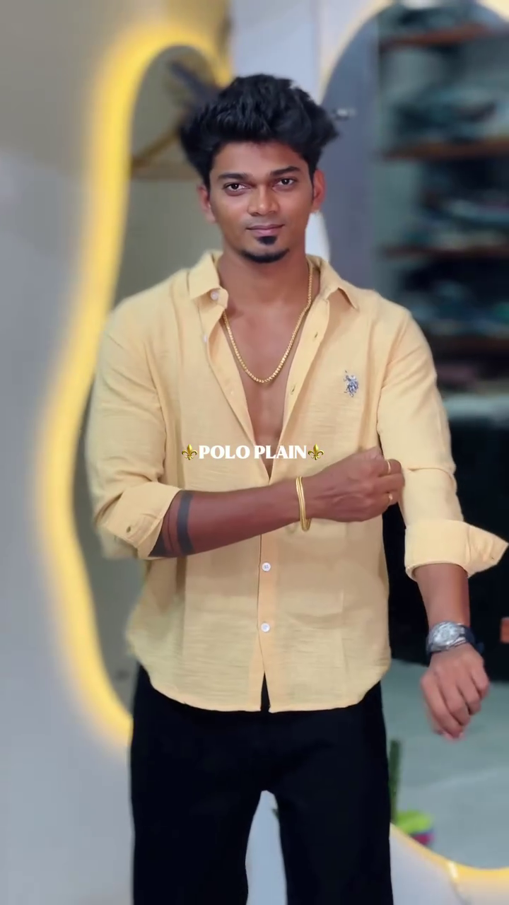 Classic Comfort: Pink Cotton Button-Down Shirt