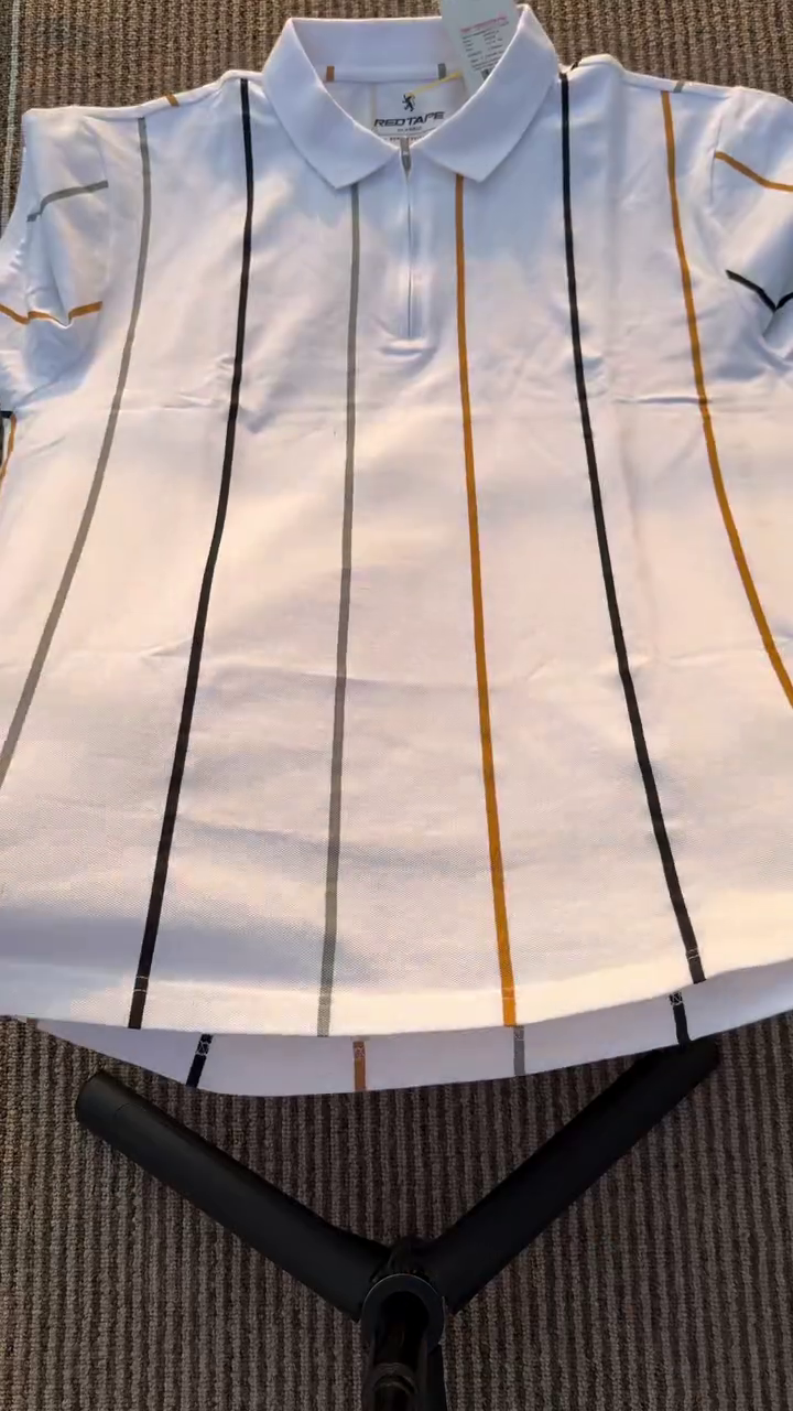 Classic Stripes: Men’s Polo Collar T-Shirts in Black and White