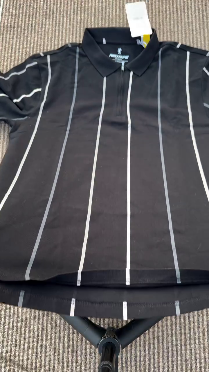 Classic Stripes: Men’s Polo Collar T-Shirts in Black and White