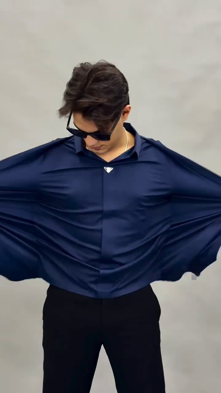 Sleek & Timeless: Classic Black Men’s Shirt