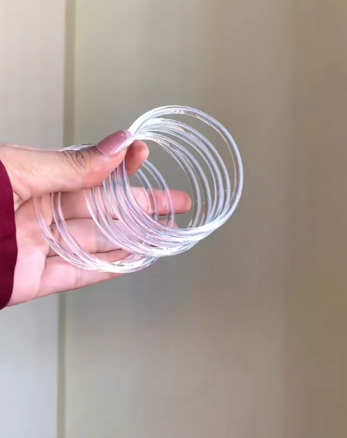 Kashmiri Oxidized Silver-Plated Ghungroo Bangle Set – Traditional Boho Ethnic Jewelry