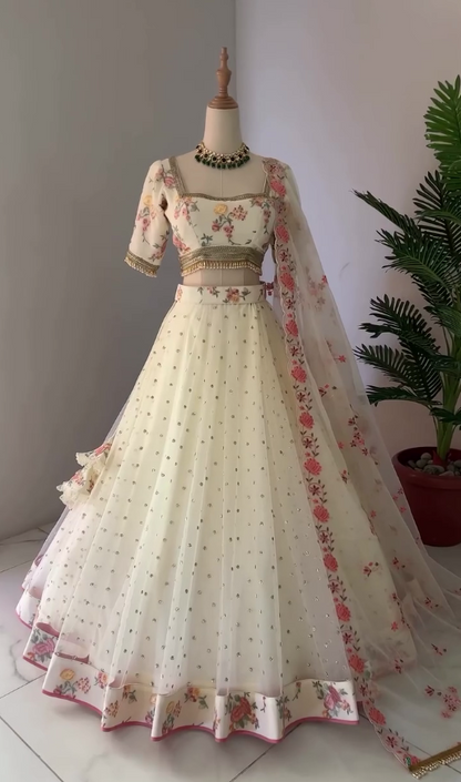 Fancy Satin Lehenga