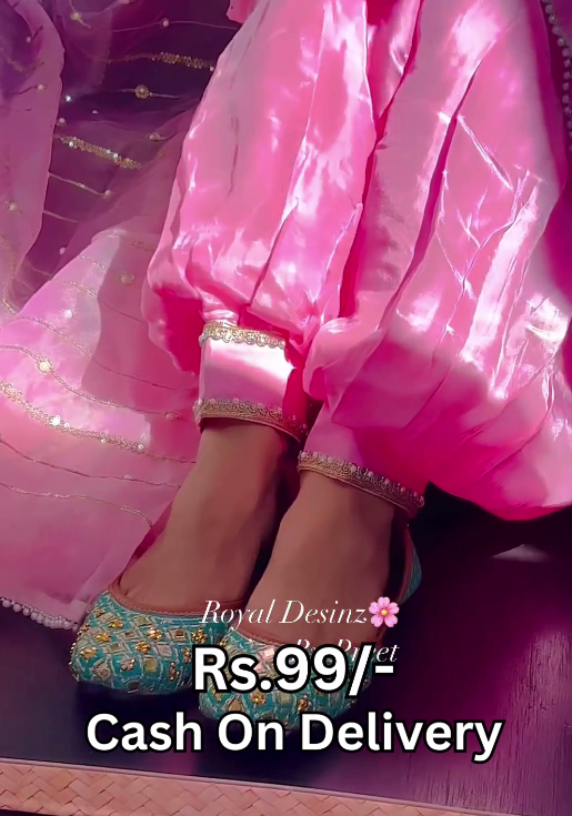 Dhoti Salwar and Dupatta Set's