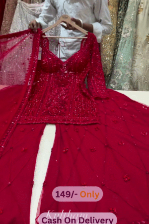 🌸 Georgette Printed Designer Dress With Dupatta – Elegant Ethnic Wear for All Sizes 🌸