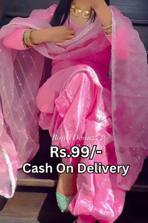 Royal Drapes Dhoti Salwar Dupatta Set ✨👑🌸 Graceful Ethnic Charm