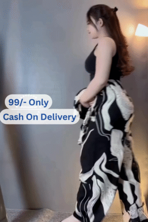 Women’s 2-Piece Printed Casual Shirt & Wide-Leg Pants Set – Long Sleeve Button-Down With Elastic Waist Sweatsuit