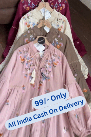 New Arrival Stylish Embroidery Gown 👗✨ – Elegance Meets Trend
