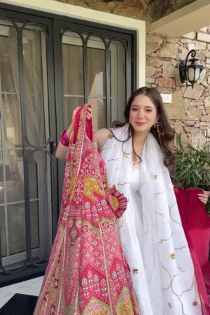 💖🎀 Rishika Magic Multicolor Traditional Anarkali Set with Dupatta 💎🤍
