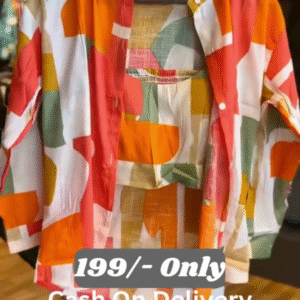 Abstract Print Co-ord Set – Bold, Modern & Effortlessly Stylish